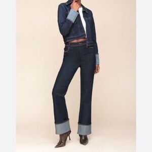 House of Harlow 1960 High Rise Jeans - Dark Blue